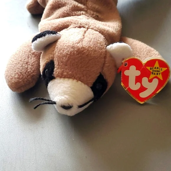 TY Beanie baby Ringo the Racoon 1995 - Picture 2 of 5